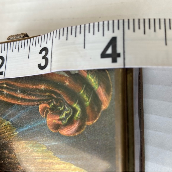 Lynn Bywaters Handcrafted via Vermont artwork trinket box SZ 3”x4”approx. - Picture 6 of 6